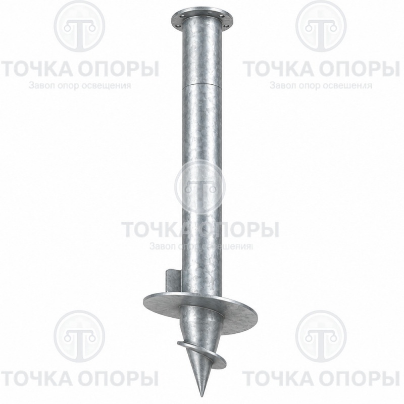 Свая винтовая СВС 168/550